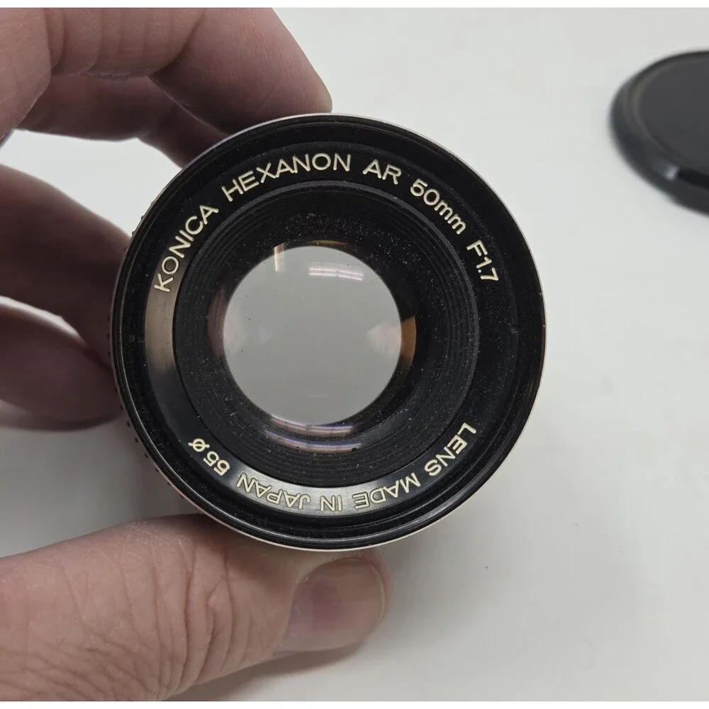 Konica Hexanon AR 50mm F1.7 Lens AR Mount